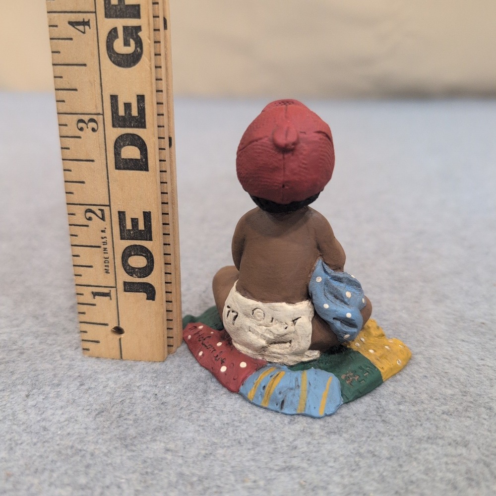 All God's Children Peanut Figurine Martha Holcombe Miss Martha Originals #77 - Picture 7 of 9